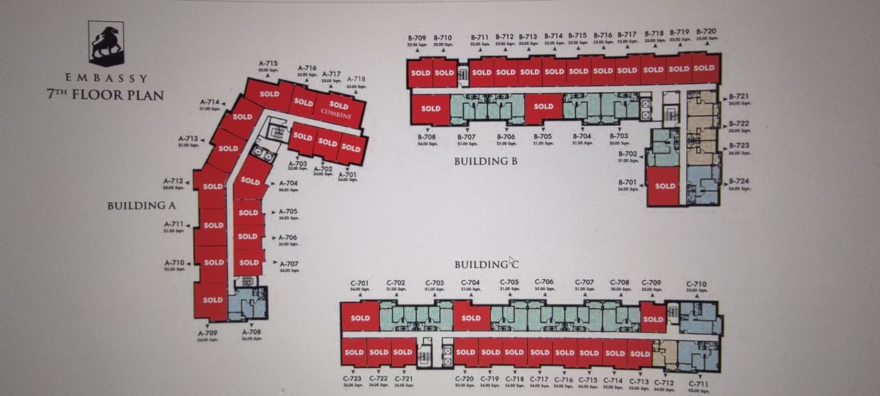 Appartamenti a Pattaya, Thailandia, 34 m² - foto 17