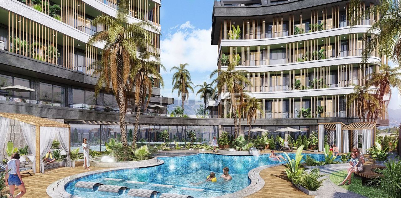 Apartamento en Alanya, Turquia, 52 m² - imagen 1