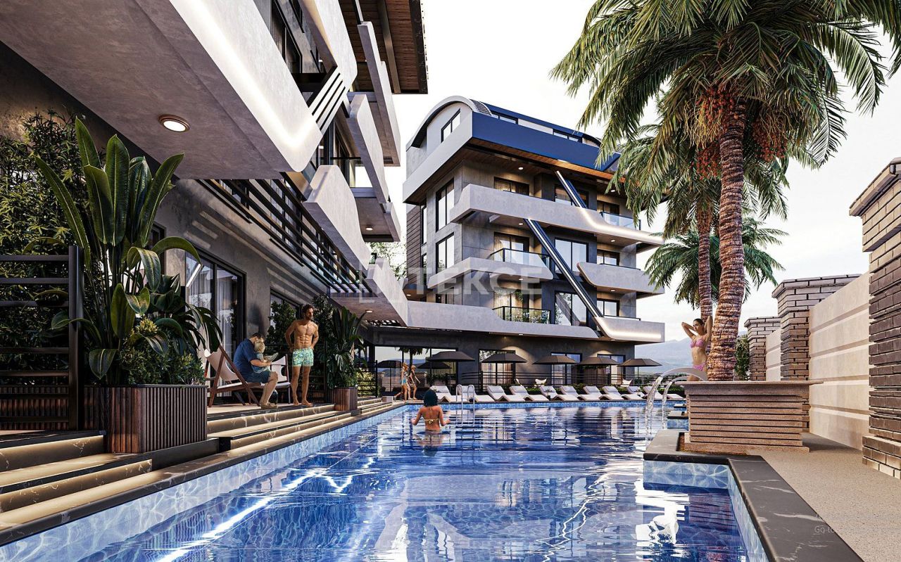 Apartamento en Alanya, Turquia, 72 m² - imagen 1