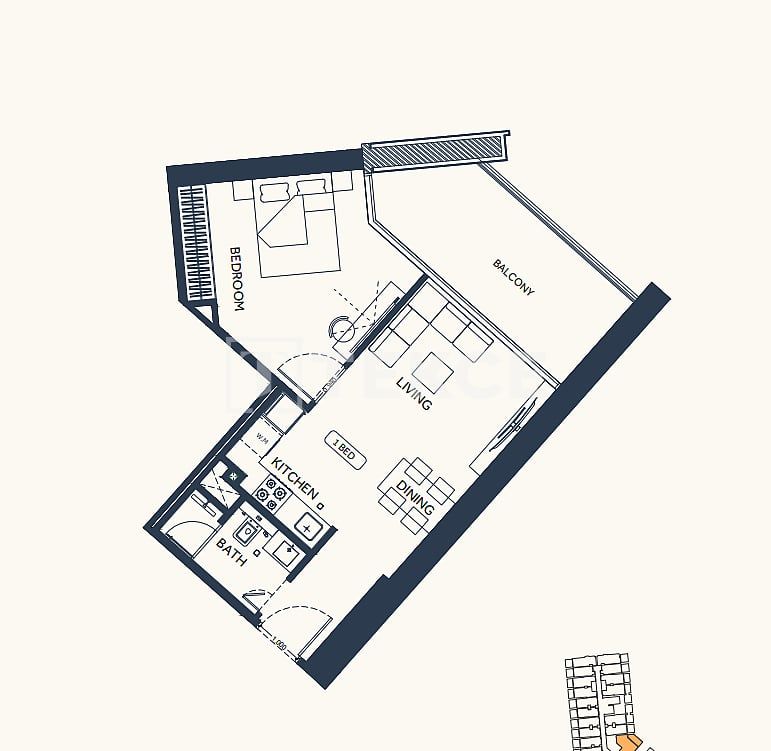Appartamenti a Dubai, EAU, 35 m² - foto 15