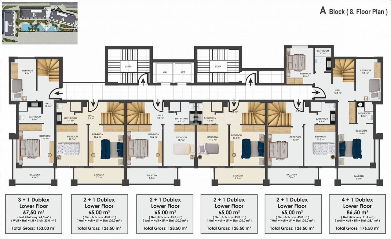 Apartment in Alanya, Türkei, 70 m² - Foto 18