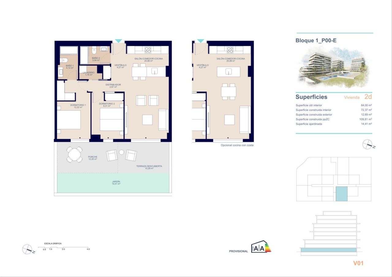 Apartamento en Villajoyosa, España, 64 m² - imagen 15