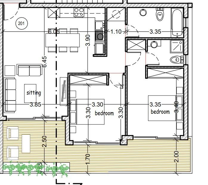 Appartamenti a Paphos, Cipro, 64 m² - foto 10