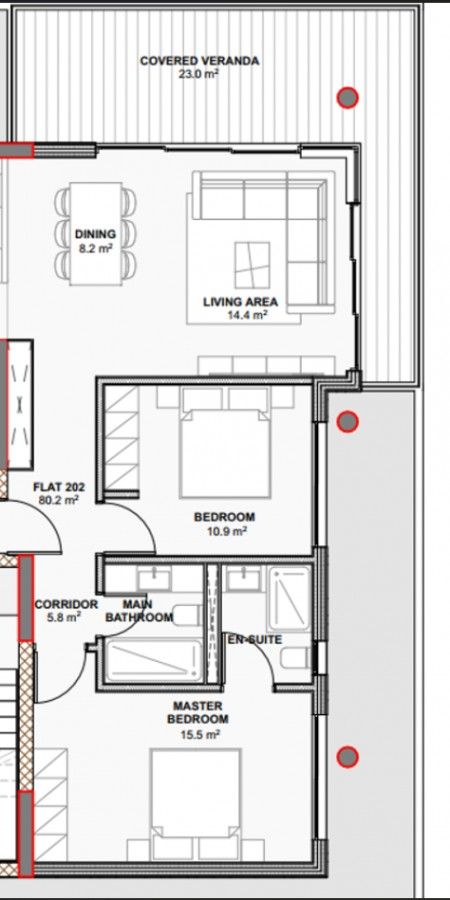 Apartment in Larnaca, Cyprus, 132 m² - picture 14