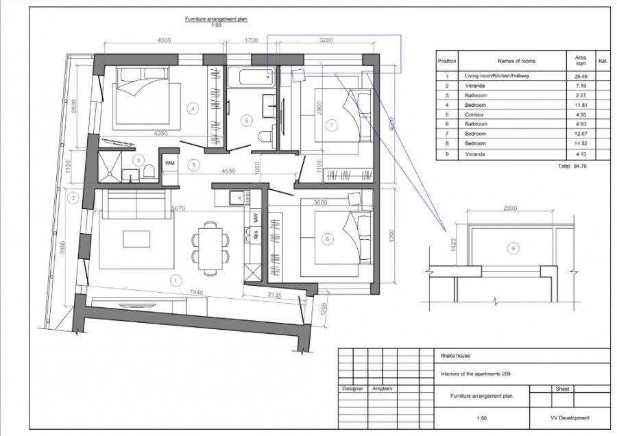 Appartamenti a Larnaca, Cipro, 87 m² - foto 15