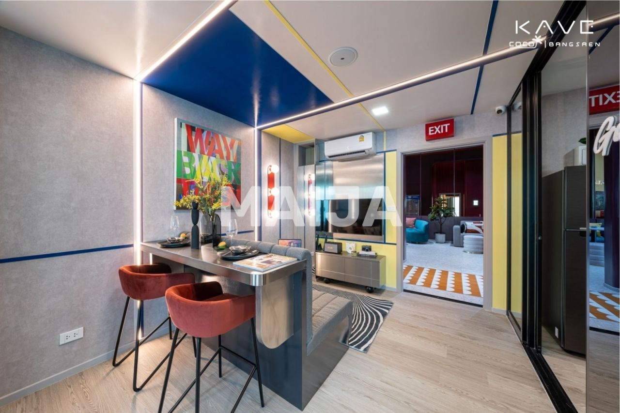 Apartment Bang Saen, Thailand, 34.9 m² - picture 3