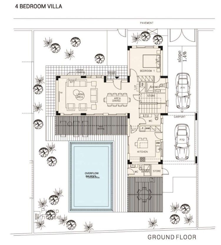 Villa a Paphos, Cipro, 329 m² - foto 12