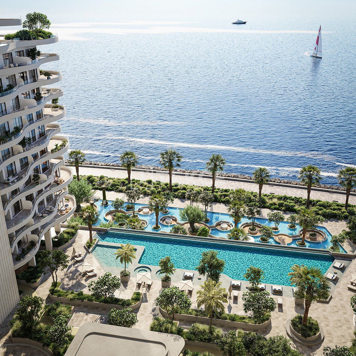 Appartement Al Marjan Island, EAU, 121 m² - image 1
