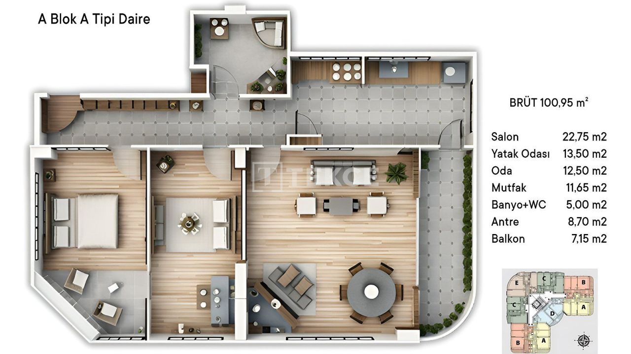 Appartamenti Çınarcık, Turchia, 169 m² - foto 10