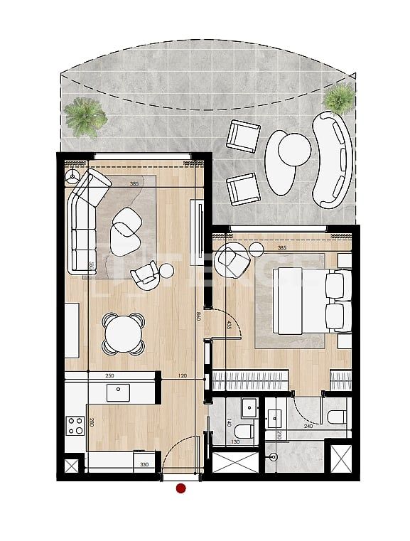 Appartamenti Al Marjan Island, EAU, 121 m² - foto 18