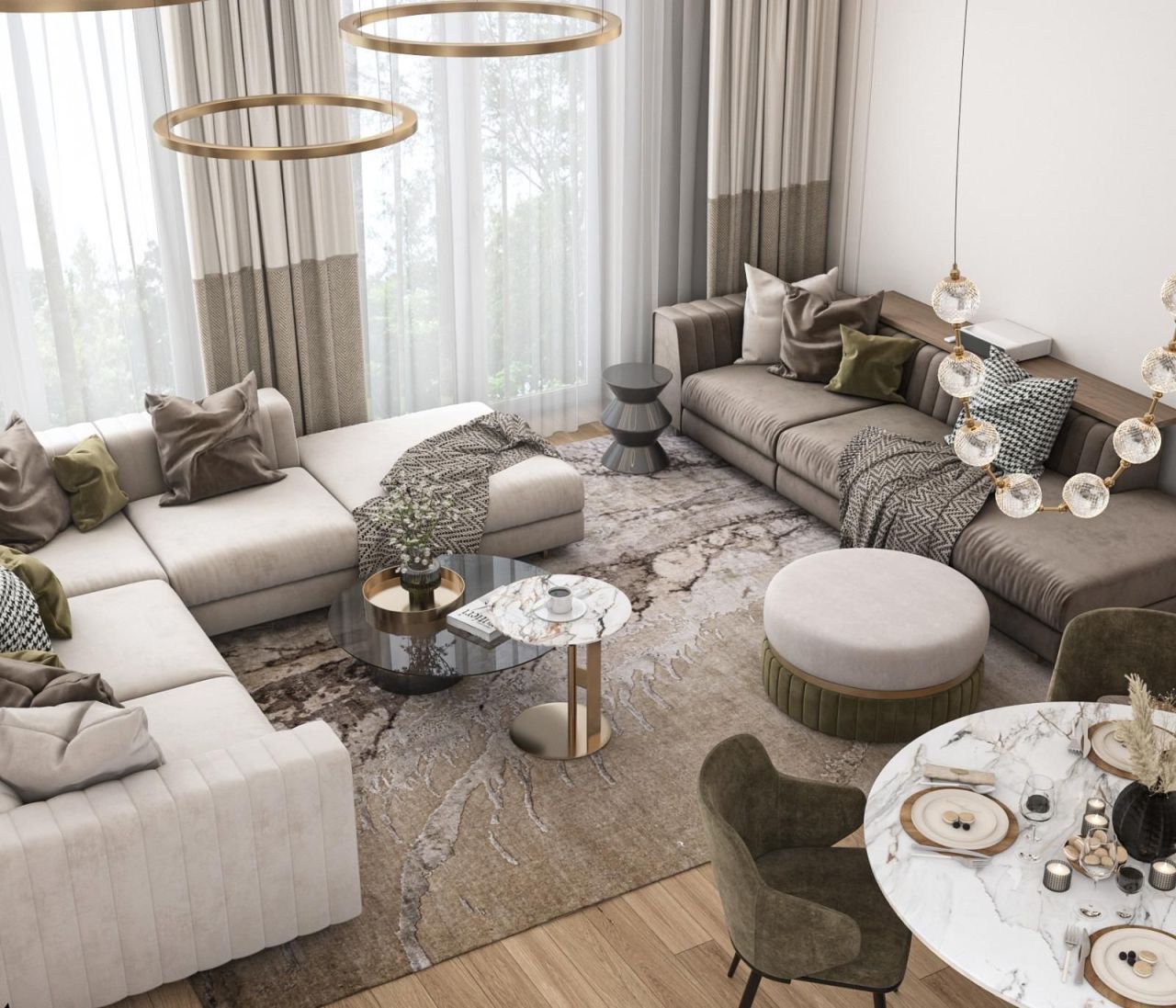 Appartamenti a Riga, Lettonia, 174 m² - foto 4