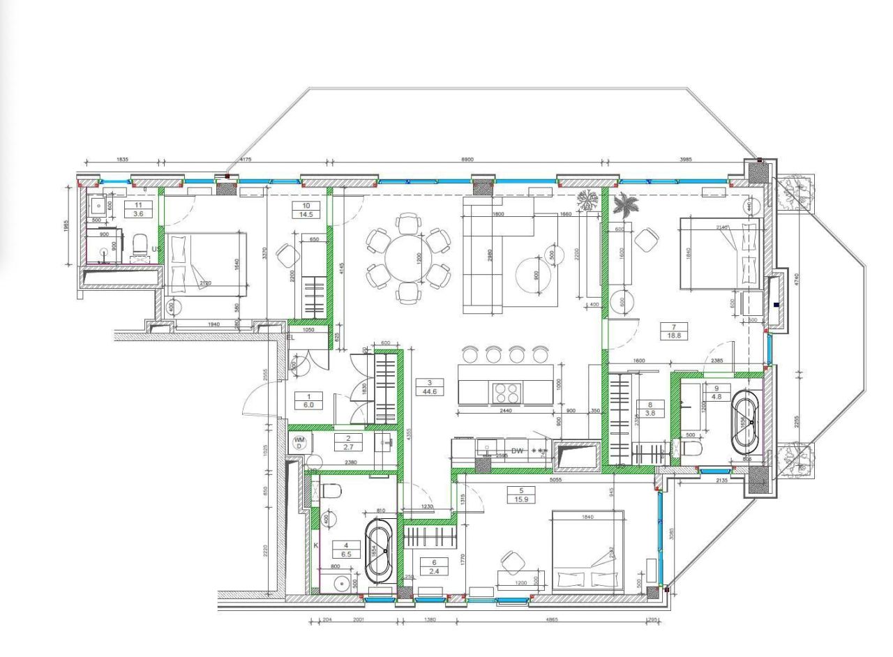 Appartamenti a Riga, Lettonia, 174 m² - foto 16