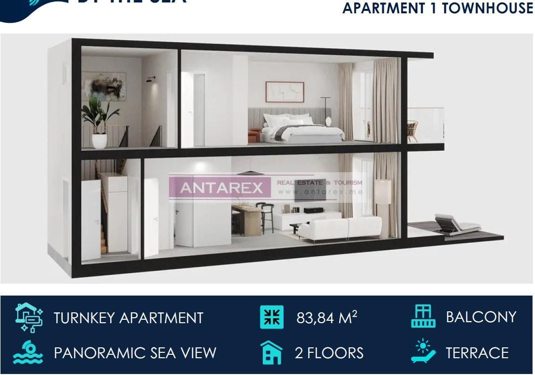 Apartment in Tivat, Montenegro, 63 m² - picture 11