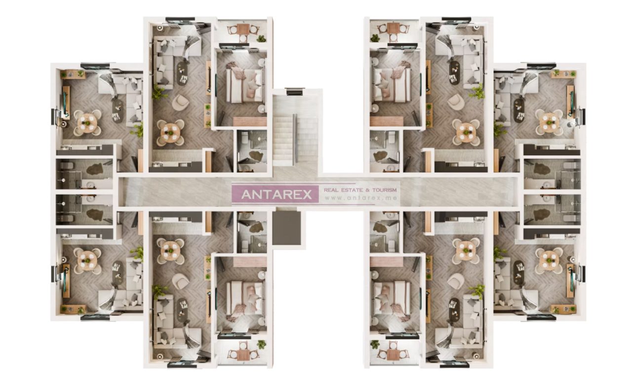 Appartamenti a Radanovići, Montenegro, 29.5 m² - foto 14