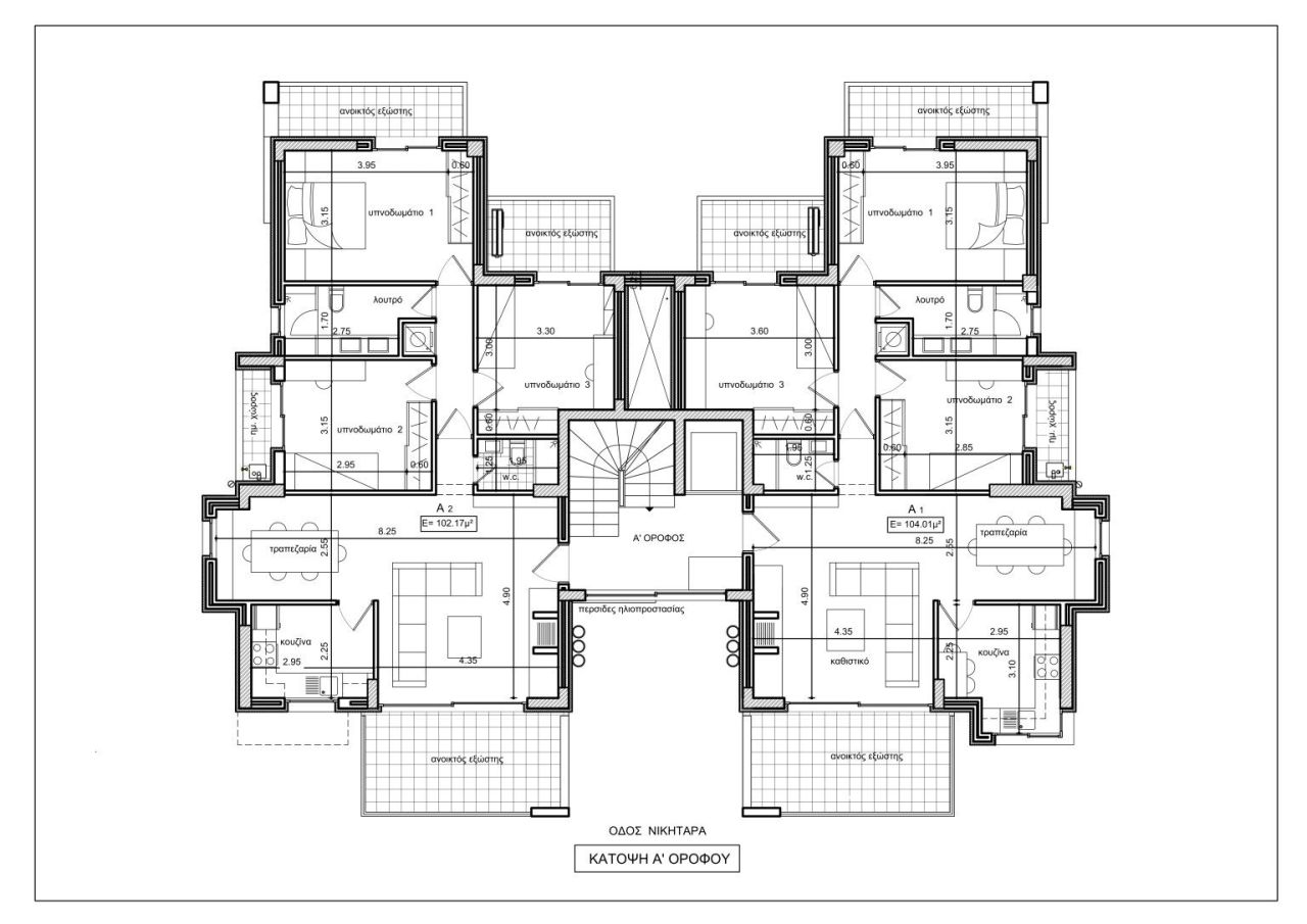 Appartamenti ad Atene, Grecia, 102 m² - foto 3