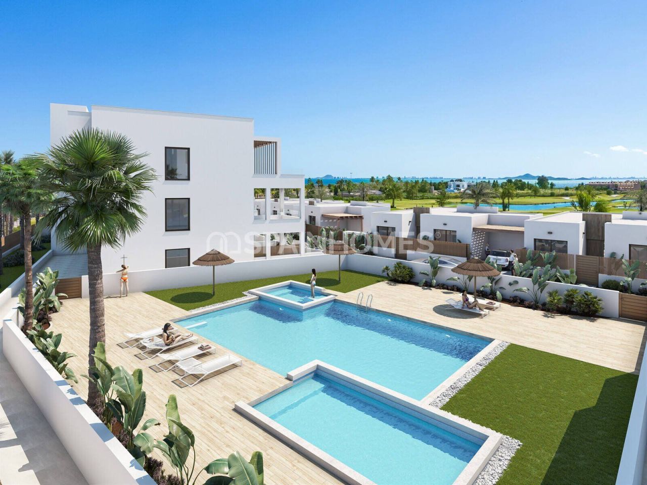 Penthouse in Los Alcázares, Spanien, 93 m² - Foto 1