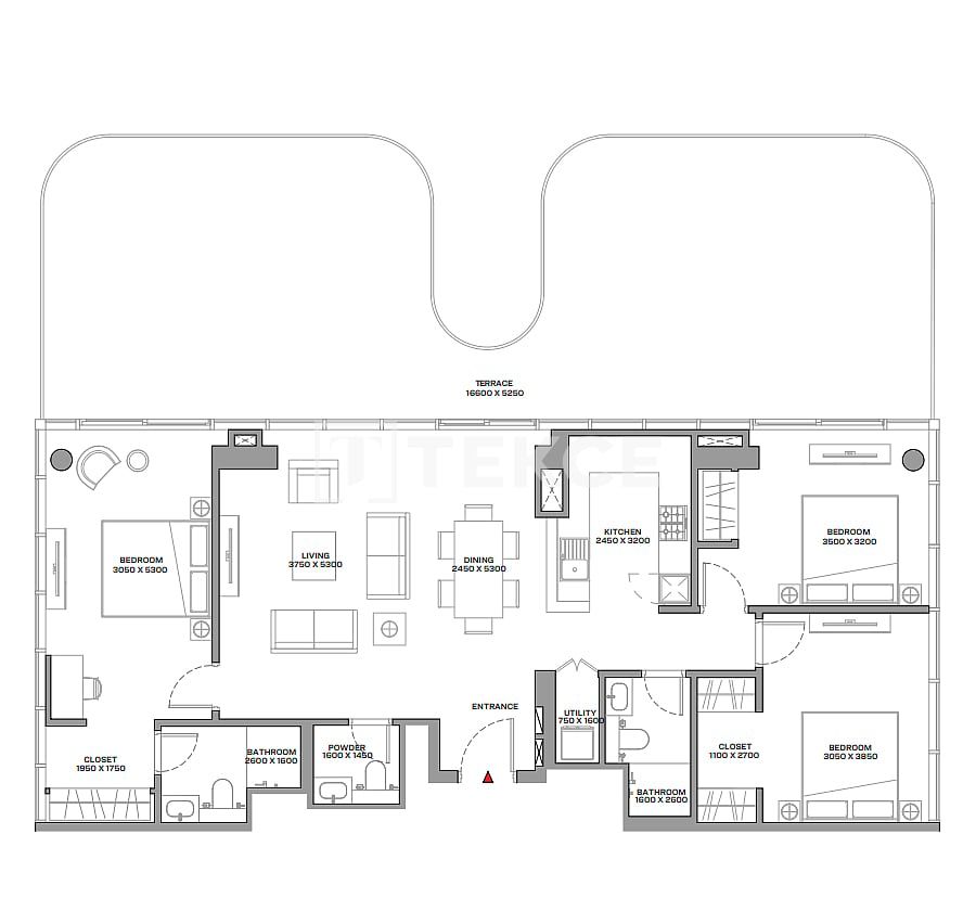 Appartamenti Siniyah Island, EAU, 47 m² - foto 13