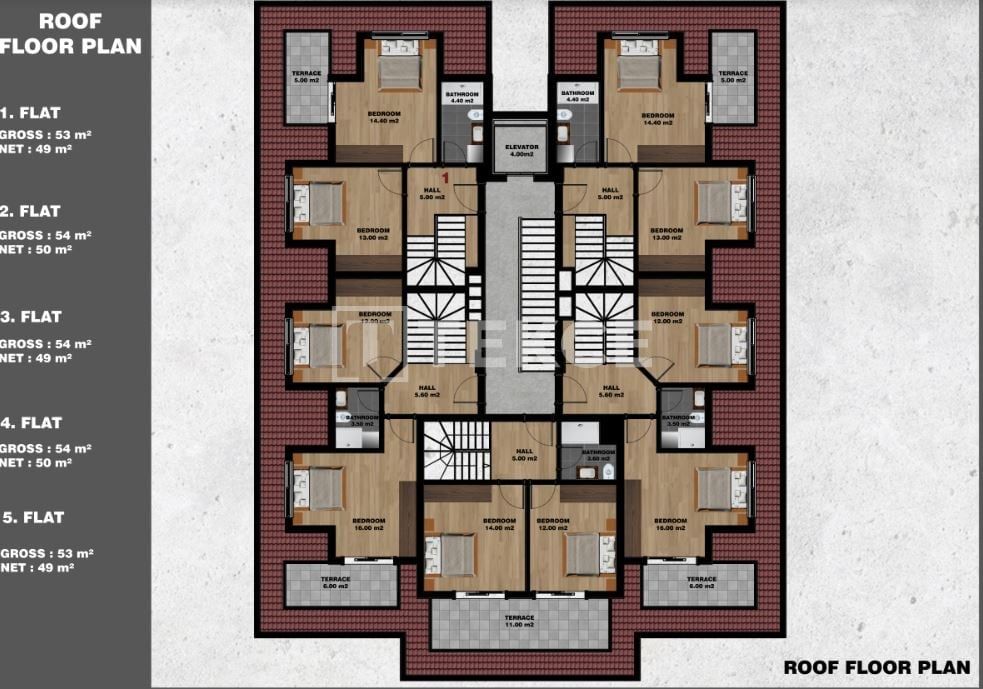 Penthouse in Alanya, Türkei, 135 m² - Foto 16
