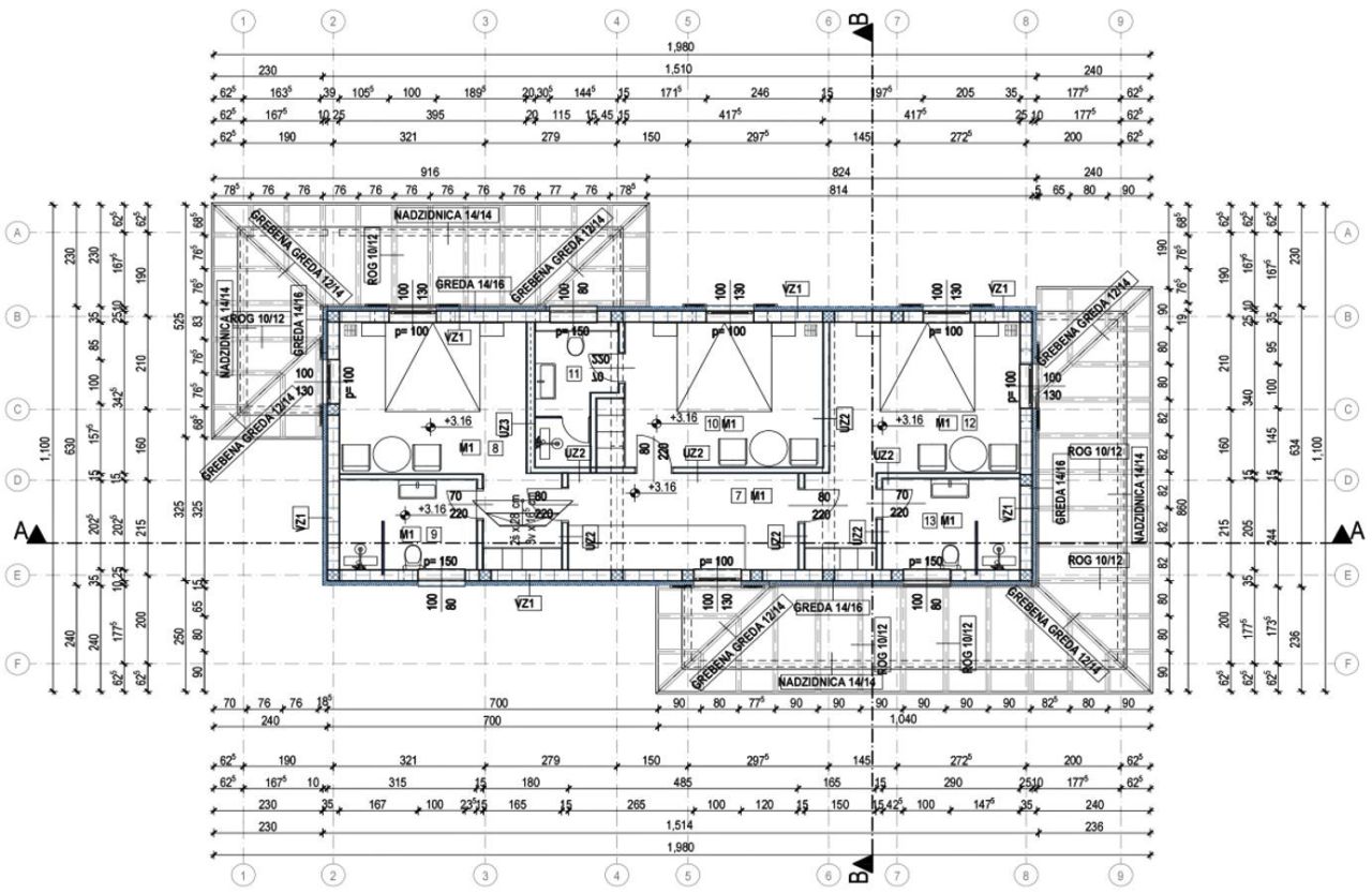 Villa Grožnjan, Kroatien, 200 m² - Foto 14
