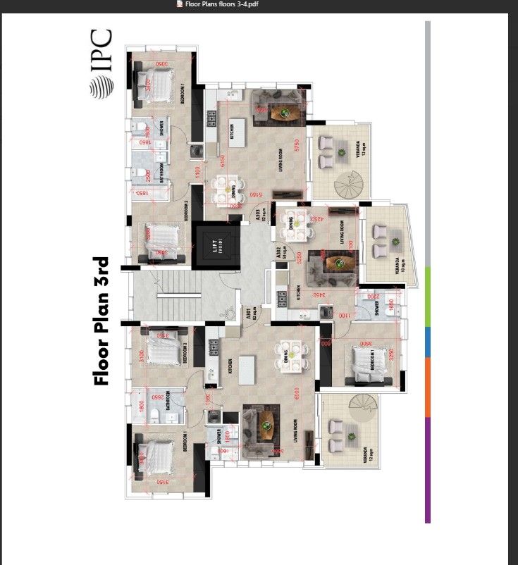 Apartamento en Lárnaca, Chipre, 94 m² - imagen 13