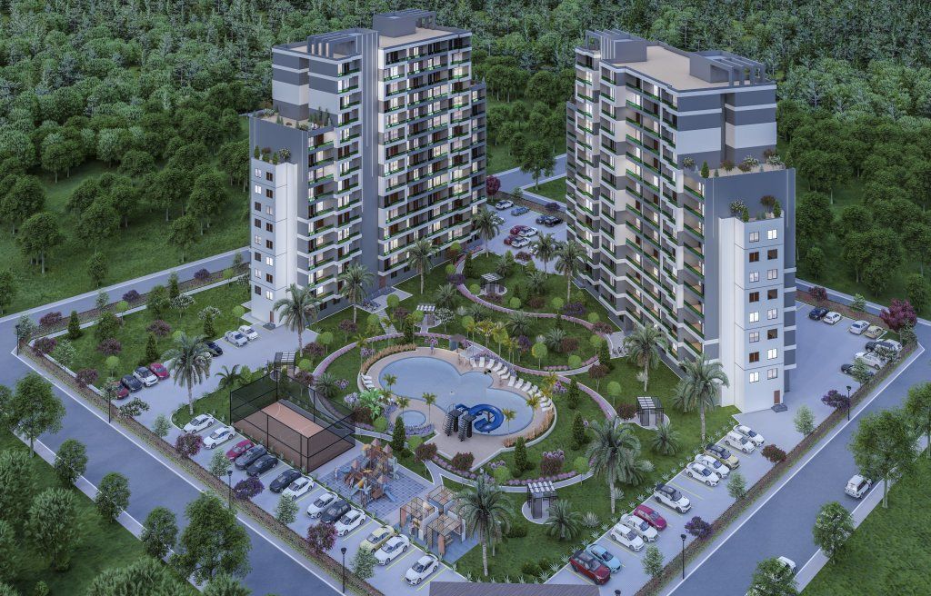 Apartment in Mersin, Türkei, 58 m² - Foto 7