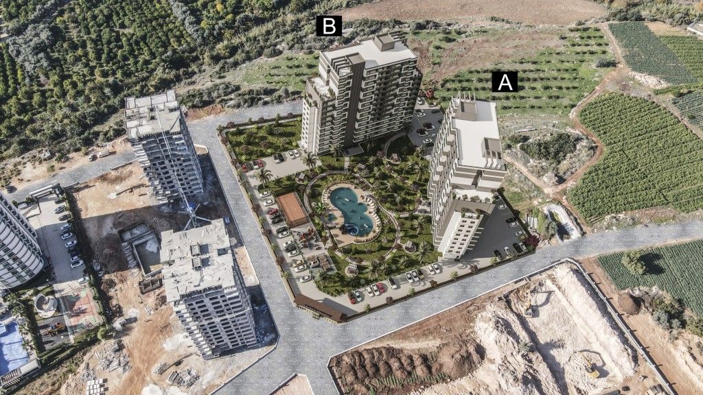 Apartment in Mersin, Türkei, 58 m² - Foto 6