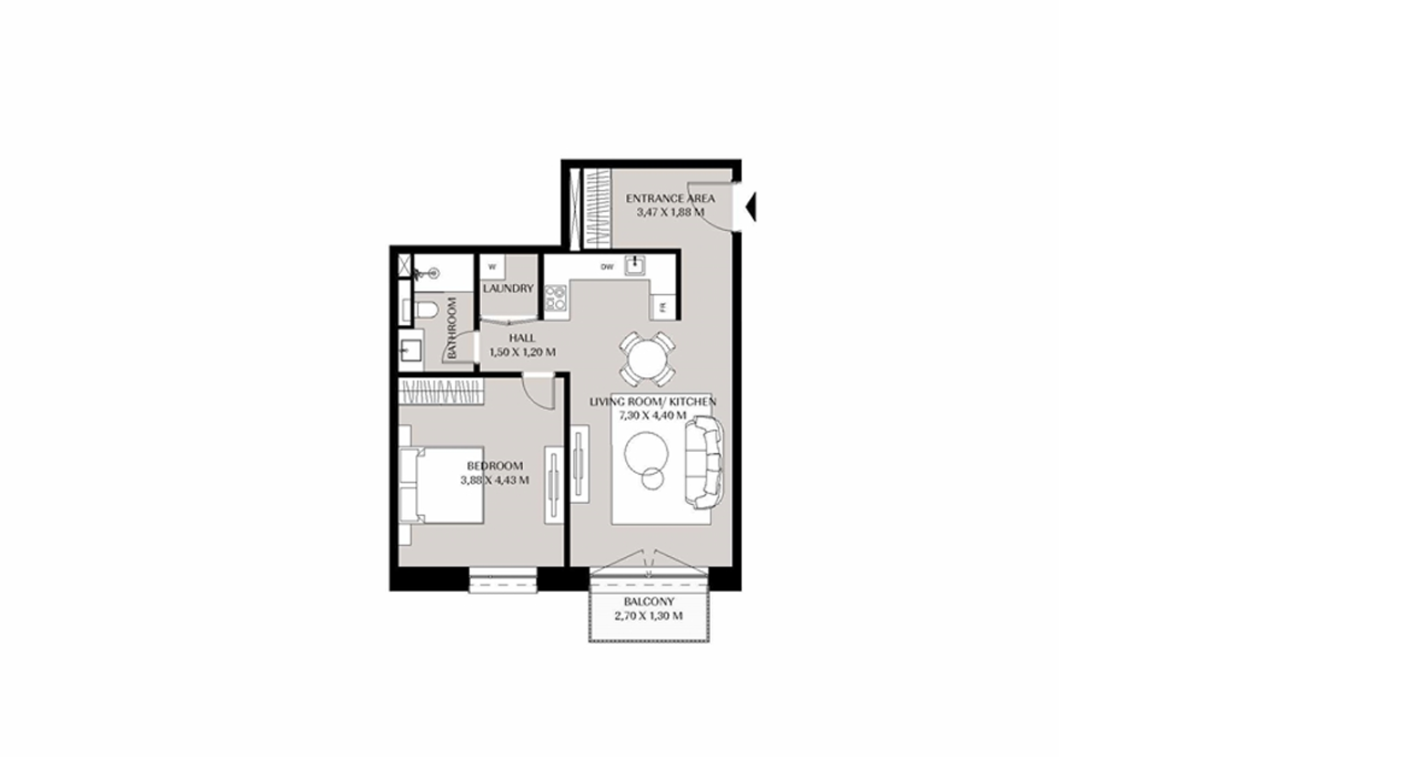 Wohnung in Riga, Lettland, 65 m² - Foto 6