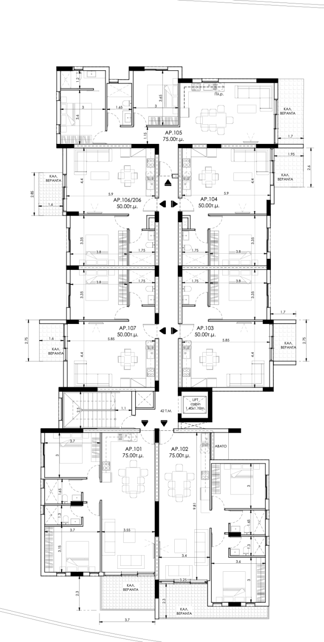 Apartment in Larnaka, Zypern - Foto 1