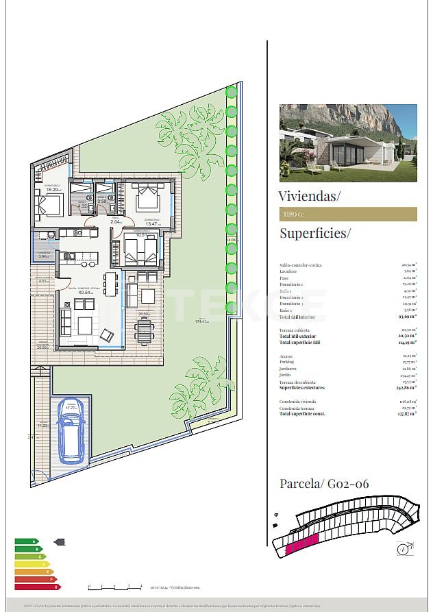 Villa a Polop de la Marina, Spagna, 124 m² - foto 12