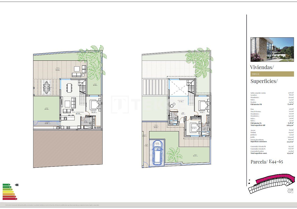 Villa a Polop de la Marina, Spagna, 124 m² - foto 18