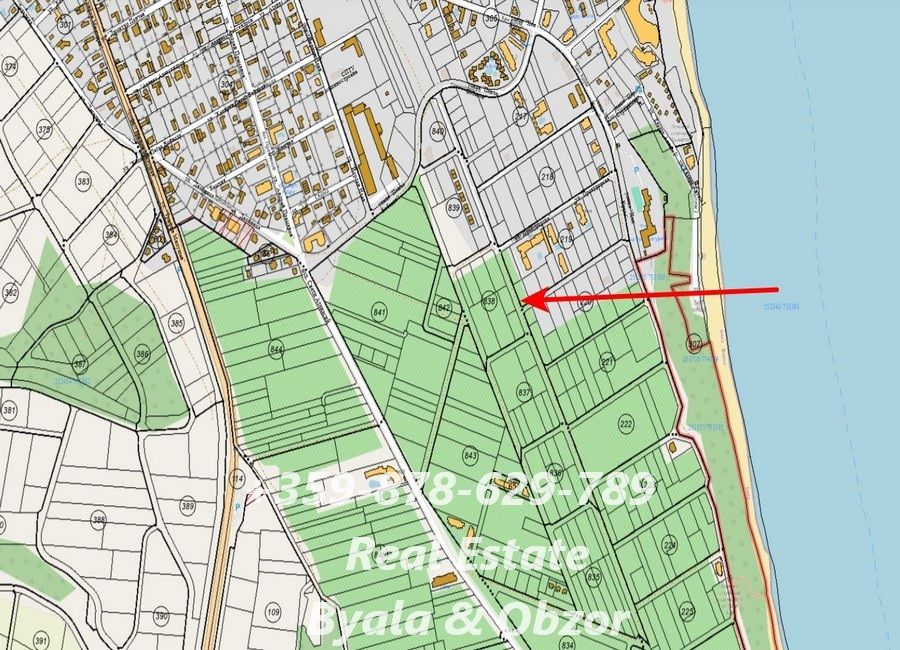 Land in Byala, Bulgaria, 2 800 m² - picture 1