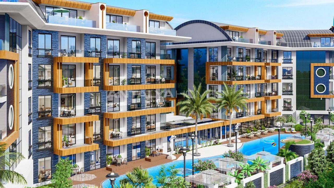 Apartamento en Alanya, Turquia, 55 m² - imagen 1