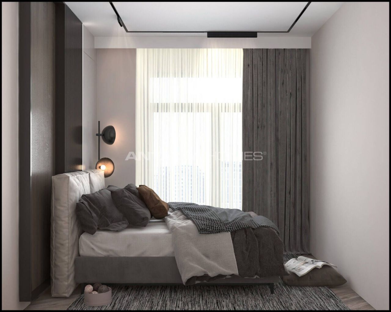 Apartment Mezitli, Turkey, 56 m² - picture 11