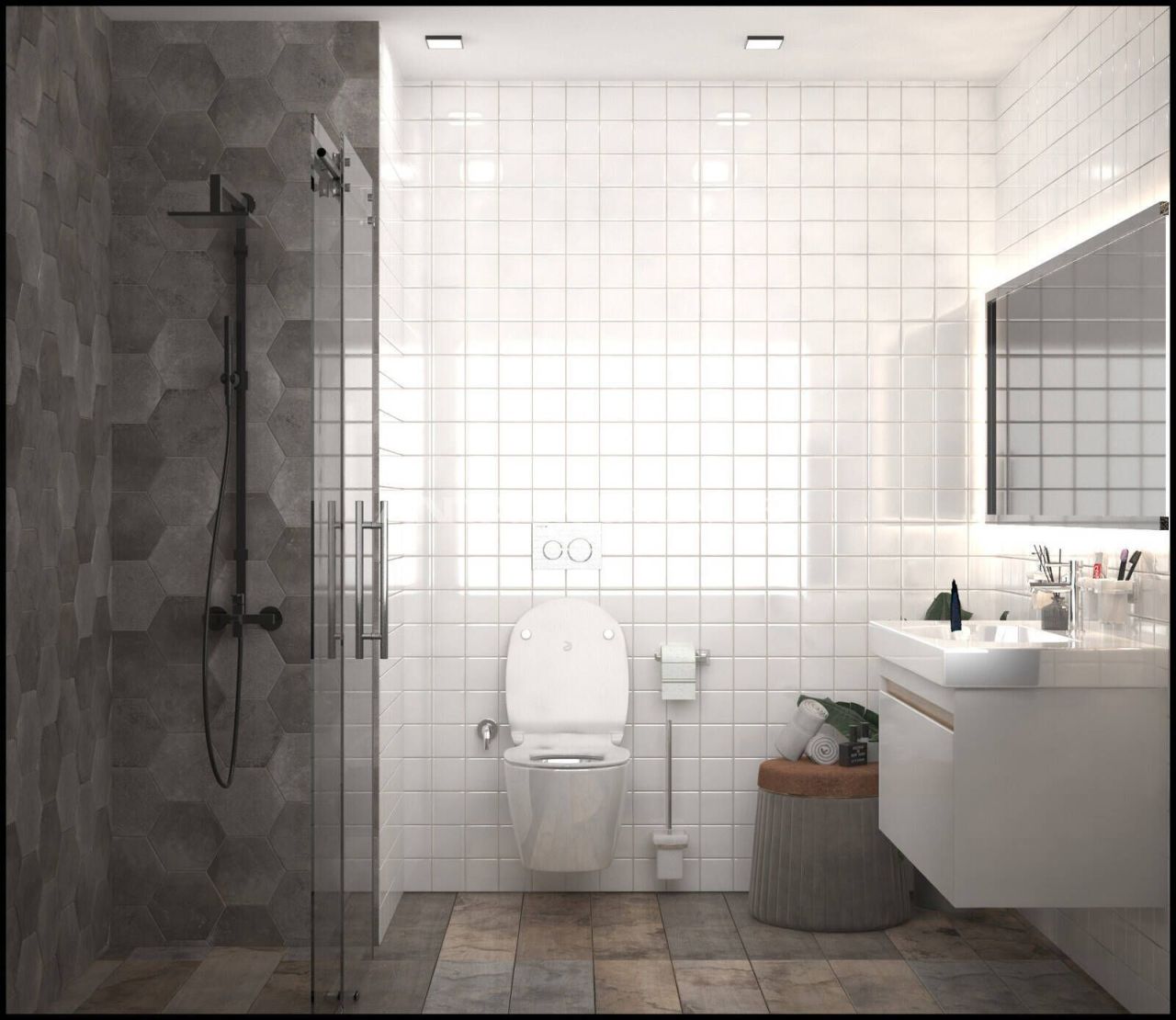 Apartment Mezitli, Turkey, 56 m² - picture 16