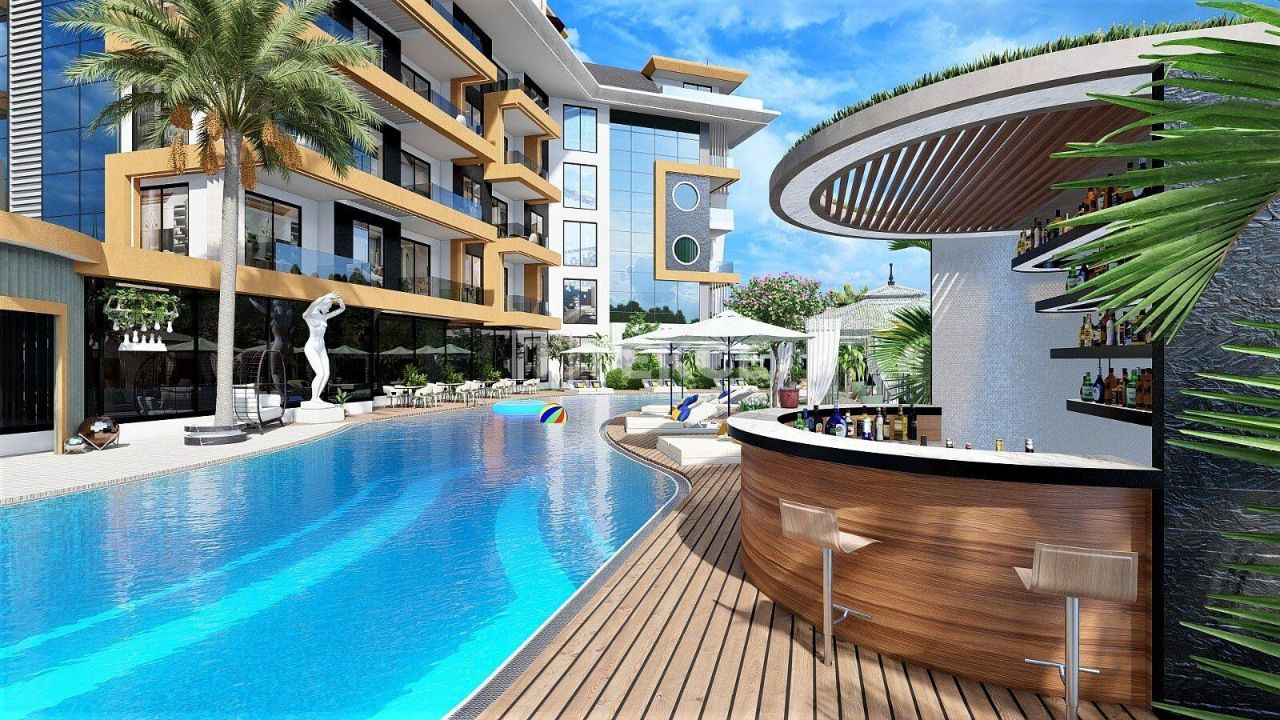 Apartment in Alanya, Türkei, 55 m² - Foto 1