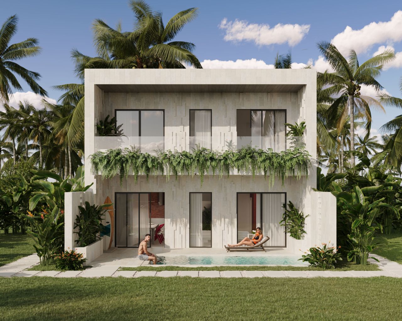 Villa in Bukit, Indonesien, 97 m² - Foto 1