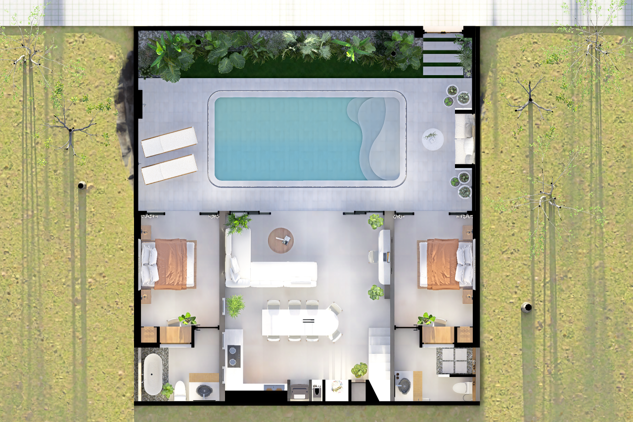 Villa a Canggu, Indonesia, 133 m² - foto 17