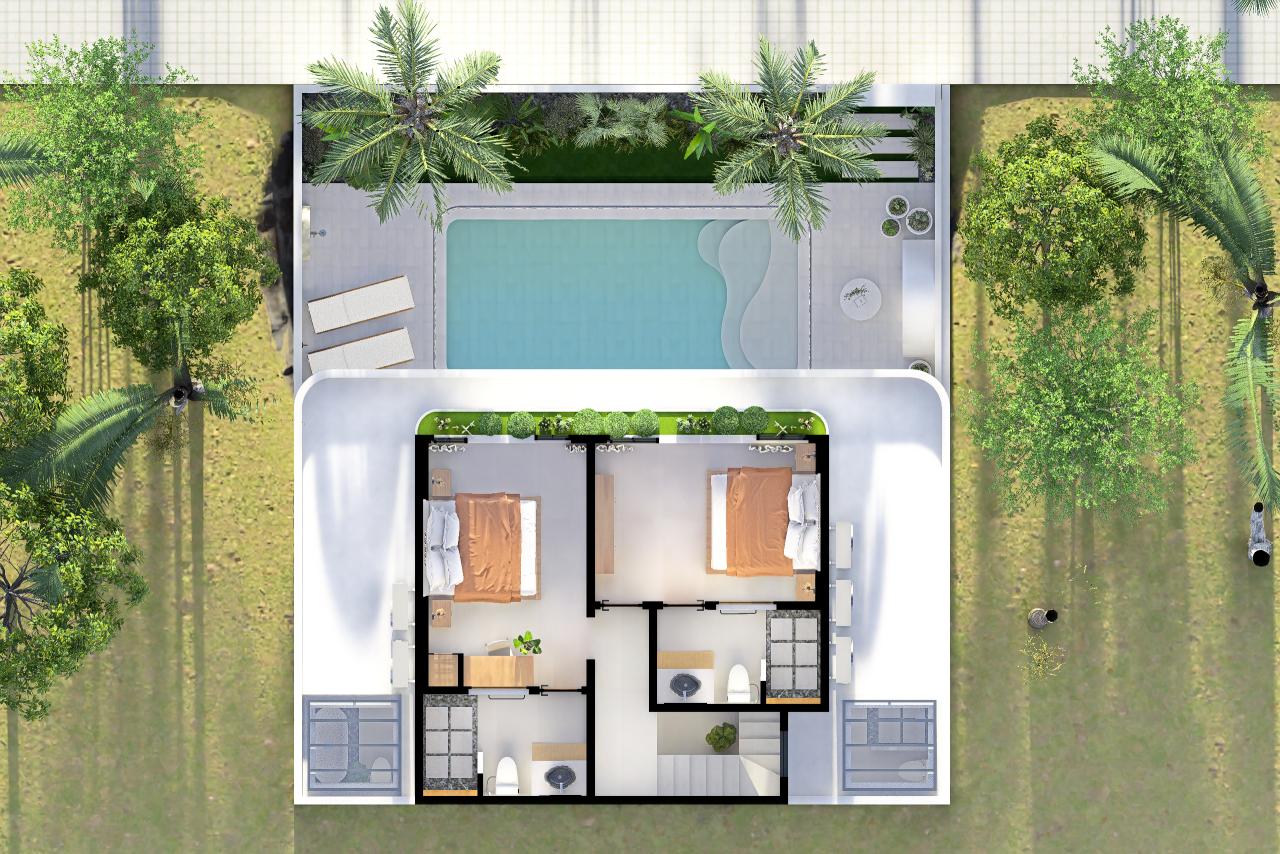 Villa a Canggu, Indonesia, 133 m² - foto 16