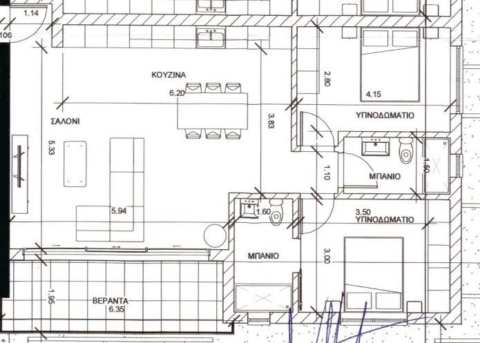 Appartamenti a Larnaca, Cipro, 142 m² - foto 5
