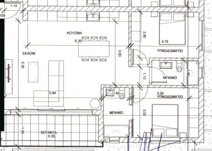 Appartamenti a Larnaca, Cipro, 64 m² - foto 5