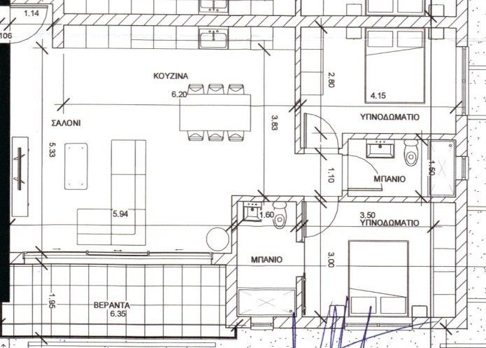 Appartamenti a Larnaca, Cipro, 94 m² - foto 5