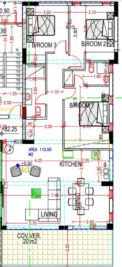 Apartment in Paphos, Cyprus, 130 m² - picture 10