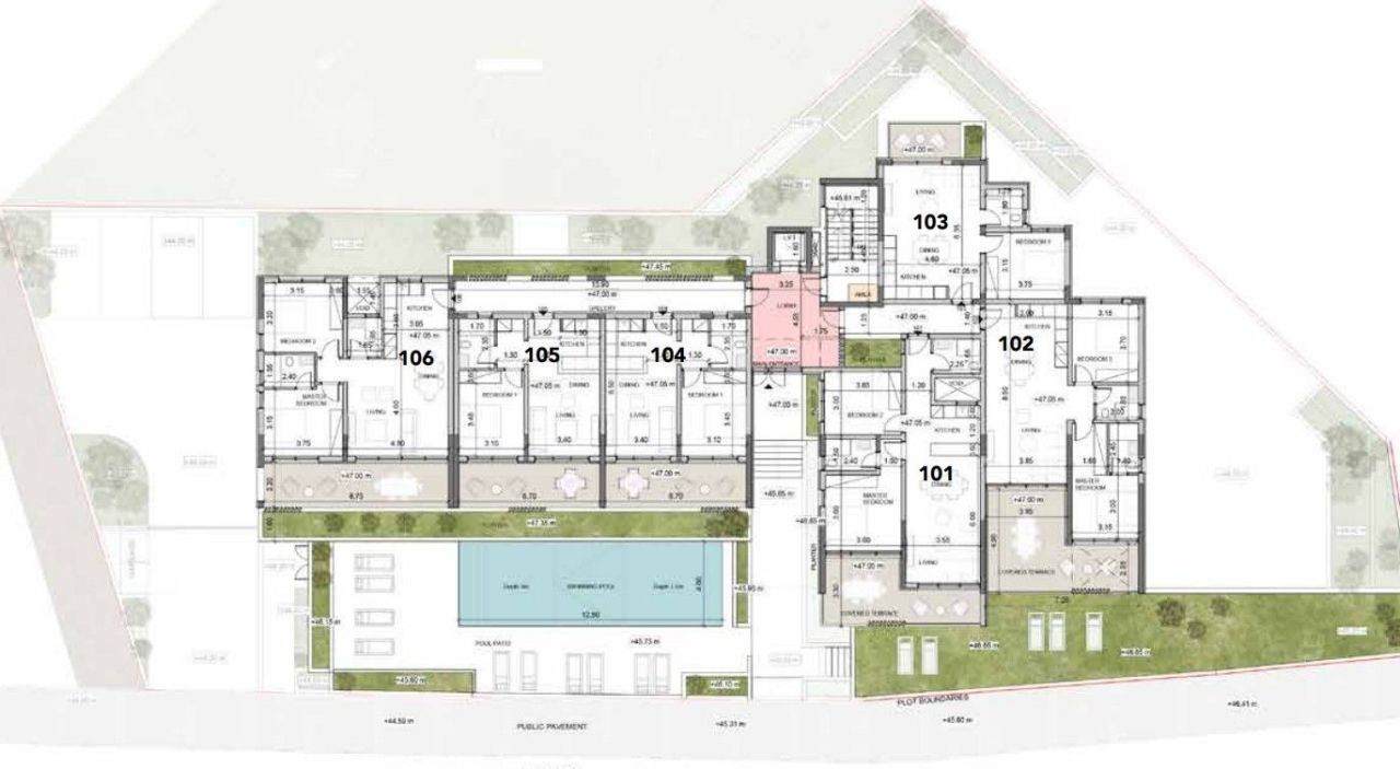 Apartment in Paphos, Zypern, 100 m² - Foto 14