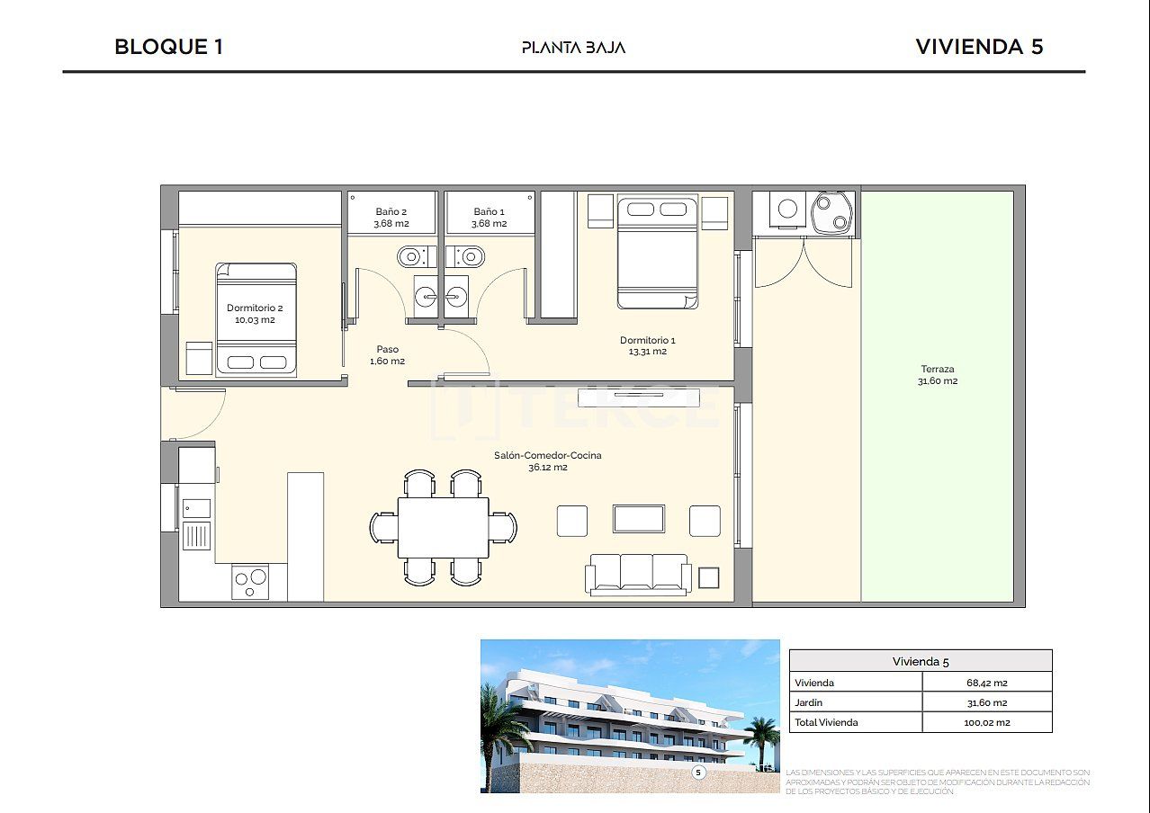 Apartment in Finestrat, Spanien, 100 m² - Foto 15