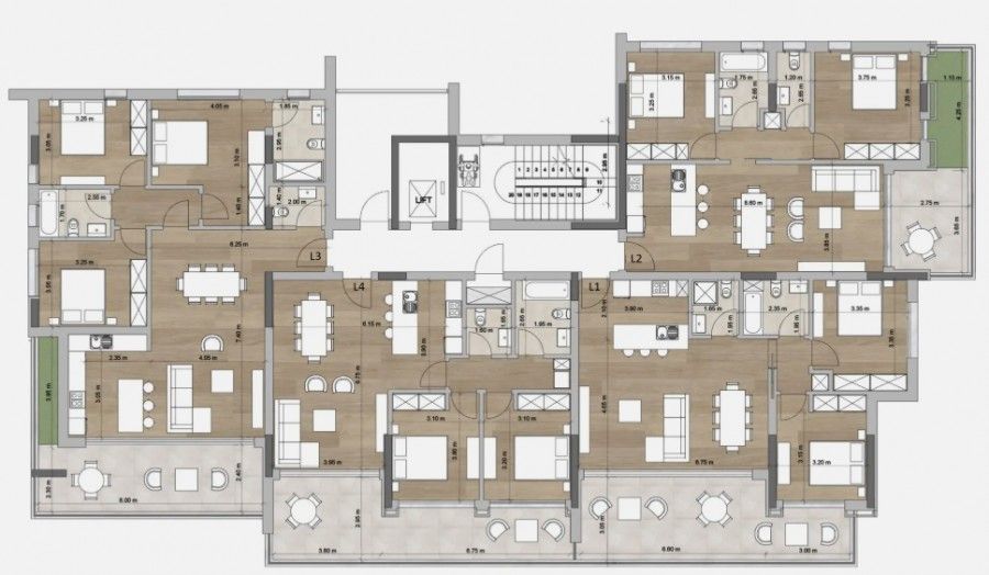 Appartamenti a Limassol, Cipro, 96 m² - foto 4