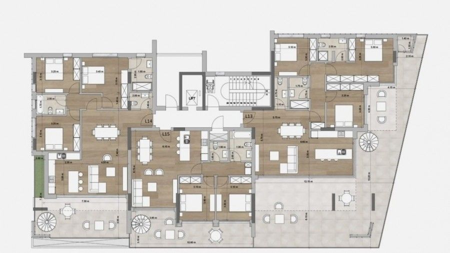 Ático en Limasol, Chipre, 146 m² - imagen 4