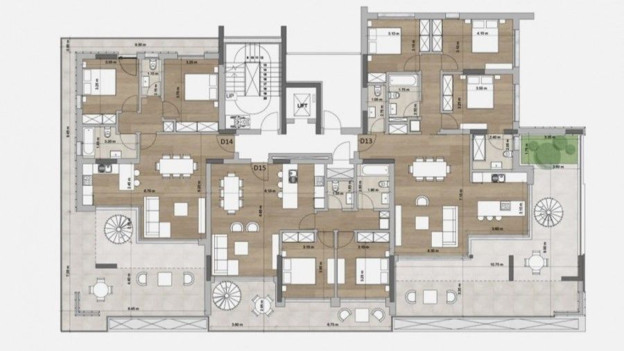 Attico a Limassol, Cipro, 172 m² - foto 4