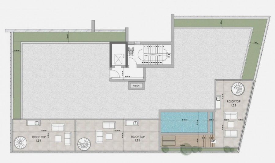 Ático en Limasol, Chipre, 146 m² - imagen 5