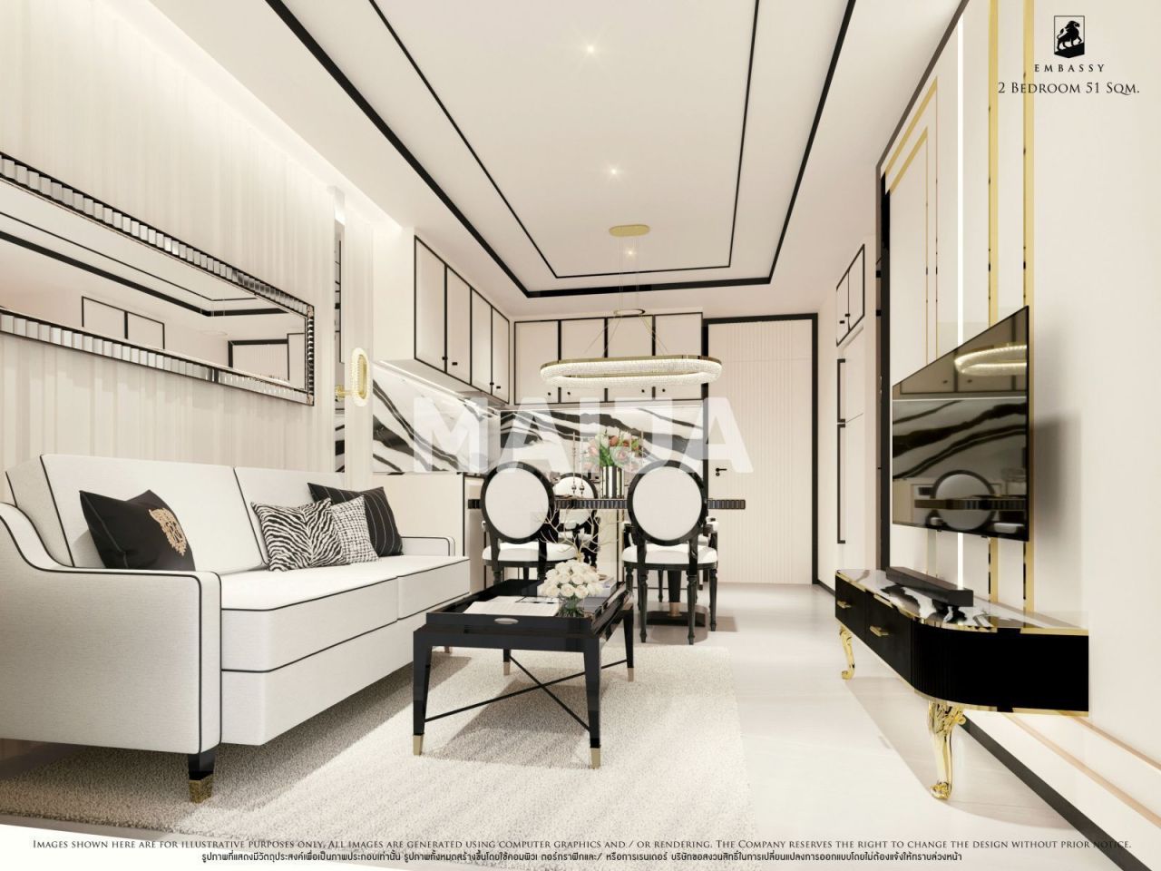 Appartement à Pattaya, Thaïlande, 51 m² - image 1