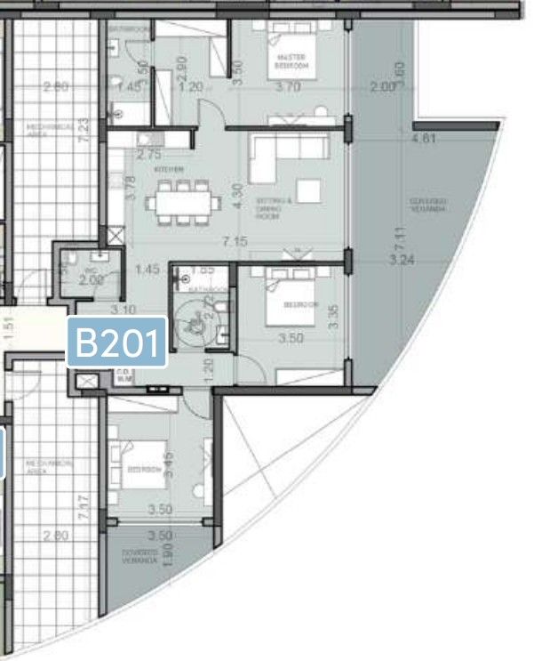 Apartment in Paphos, Cyprus, 160 m² - picture 10